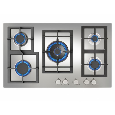 Teka EFX 90 5G AI AL DR (H.290.GIN) Inox Εστία Γκαζιού Με Minimal Σχεδιασμό