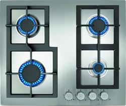 Teka EFX 60 4G AI AL (H.293.GIN) 60cm Inox Εστία Γκαζιού Χωρίς Πλαίσιο