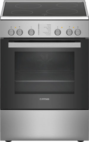 Pitsos PHC009150 κουζίνα με κεραμική εστία inox