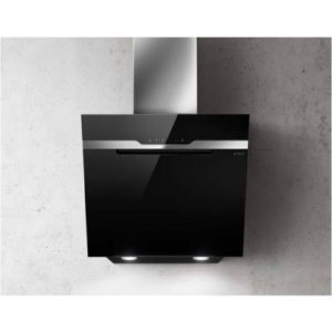 Elica Majestic BL/A/60 PRF0117381A 60cm Μαύρο Γυαλί Επιτοίχιος Απορροφητήρας