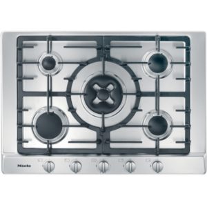 Miele KM 2034 G Αυτόνομη Εστία Αερίου 75cm Inox 4002514356525