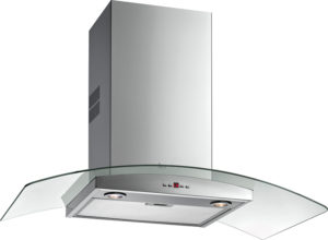 Teka NC 680 (F.844) 60cm Inox/Κρύσταλλο Επιτοίχιος Απορροφητήρας