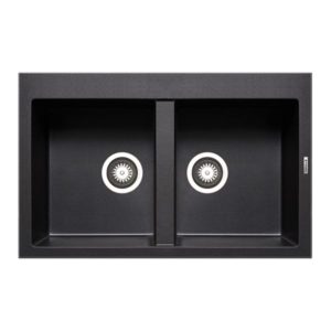 Pyramis Pyragranite Alazia (79X50) 2B Γρανιτένιος Carbon Ένθετος Νεροχύτης 079811011