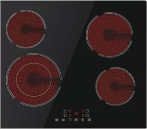 Davoline BVC 6005 60cm Αυτόνομη Κεραμική Εστία Αφής