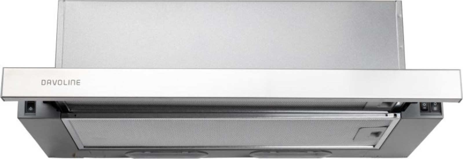 Davoline Delta 060 GR-IX Απορροφητήρας συρόμενος 60cm Inox