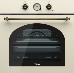 Teka HRB 6300 Vanilla Brass Φούρνος Ανω Πάγκου Εντοιχιζόμενος