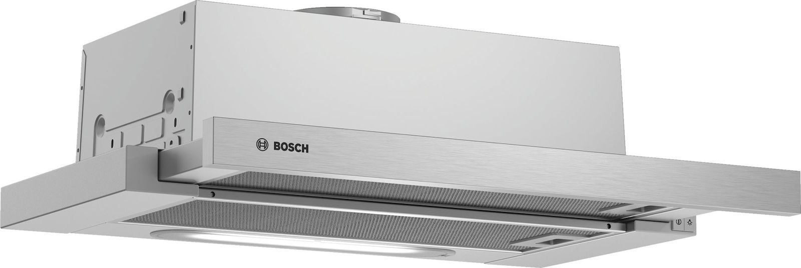 Bosch DFT63AC50 Ασημί Απορροφητήρας Συρόμενος 60 cm