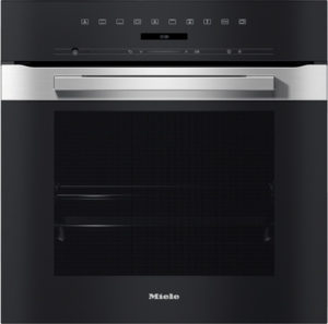 Miele H 7260 B Εντοιχιζομενος Φούρνος ΙΝΟΧ 60cm 76lt 10 Τρόποι Ψησίματος