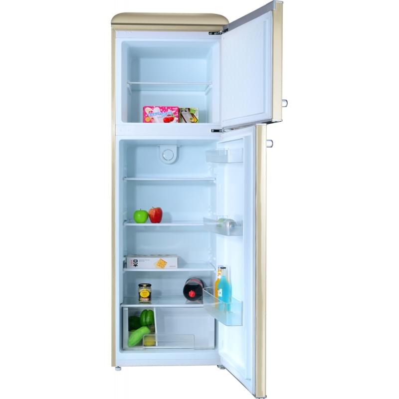 CARAD VDF355B Α+ Ψυγείο Δίπορτο Μπεζ Χρώμα - Image 2