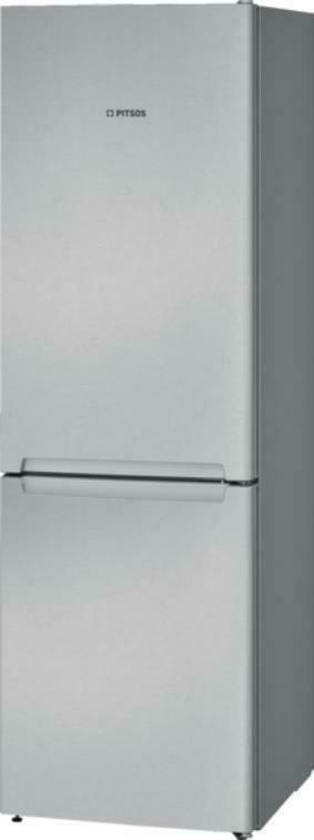 Pitsos PKNB36VIE3 Ψυγειοκαταψύκτης NoFrost Inox Α++