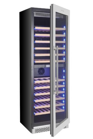 MASTERZEN XPR W122DT Ελεύθερος / Εντοιχιζόμενος Διζωνικός Συντηρητής Κρασιών 108 Φιαλών