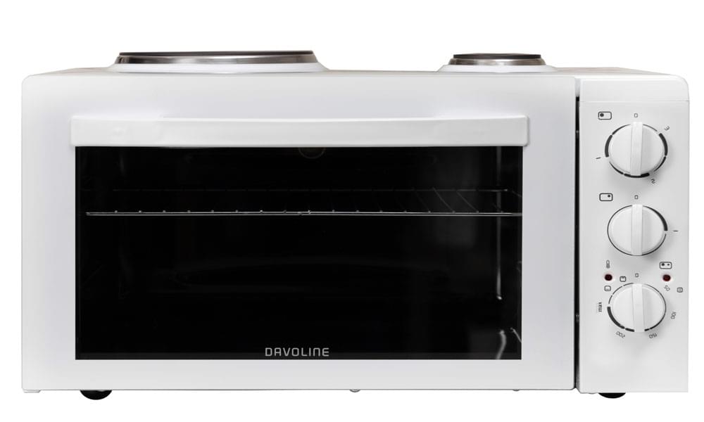 Davoline Star 3506 Λευκό Φουρνάκι με Εστίες
