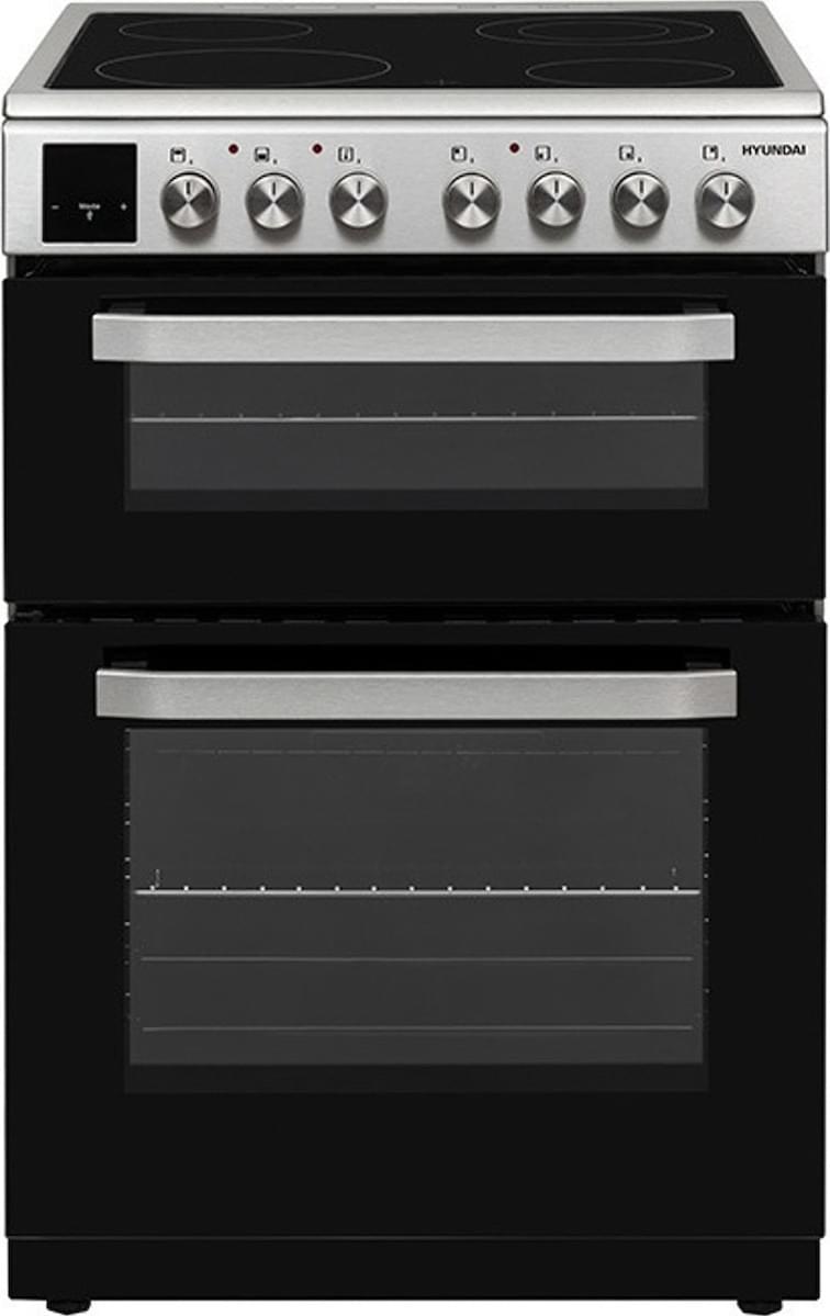 Hyundai HCV20-70L60DUAL/E-X Μικτή Κουζίνα 98lt με Εστίες Κεραμικές