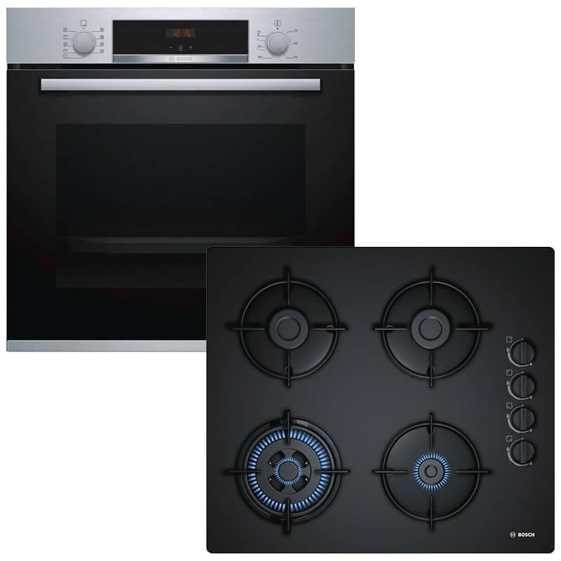 Bosch HBA534ES0 Φούρνος + POH6B6B10 Εστία