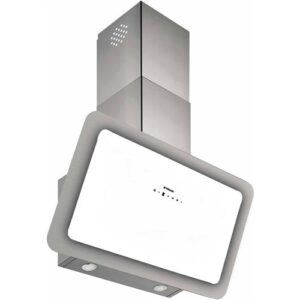 Pyramis Vetrio Απορροφητήρας Καμινάδα 90cm Inox-White 065039501