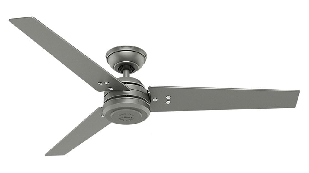 HUNTER PROTOS SIL 52 Ανεμιστήρας οροφής (132cm) 50622 Silver