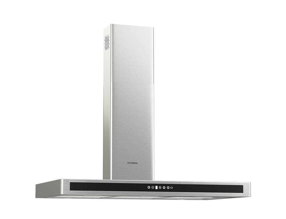 Hyundai HHD21-T3690ET/GLX Απορροφητήρας Τζάκι 90cm Inox