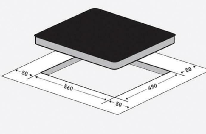 Davoline WVC 6005 Αυτόνομη κεραμική εστία 60cm Λευκή - Image 2