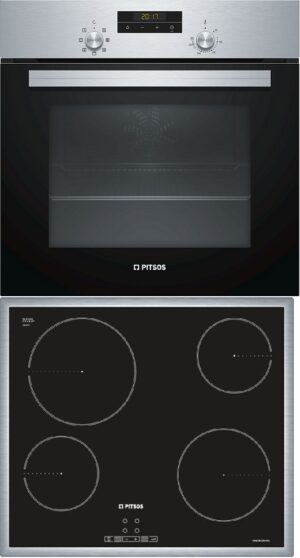 Pitsos PA10FF02 (PH10M40X1+CRE645S06) Εντοιχιζόμενο Σετ Άνω Πάγκου