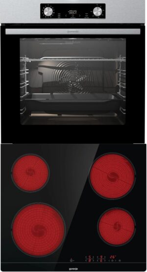 Gorenje BO6737E02X + ECT41SC 738881 Εντοιχιζόμενο Σετ Άνω Πάγκου