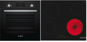 BOSCH HBF134EB1 + PKE611BB2 Εντοιχιζομενο σετ