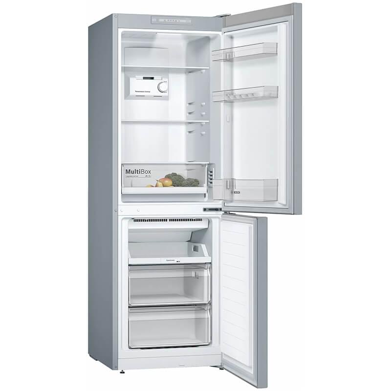 Bosch KGN33NLEB Ψυγειοκαταψύκτης No Frost Inox 282lt (ΥxΠxΒ)176 x 60 x 66 cm - Image 2