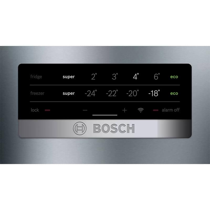 Bosch KGN49XLEA Ψυγειοκαταψύκτης Inox Full NoFrost 438lt (ΥxΠxΒ) 203 x 70 x 67 cm - Image 3