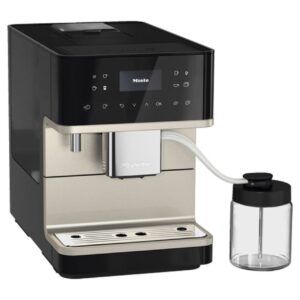 Miele CM 6360 Αυτόματη Μηχανή Espresso 1500W Πίεσης 15bar με Μύλο Άλεσης Obsidian black