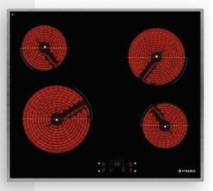 Pyramis PHC61410IFB Κεραμική Εστία Αφής με Ανοξείδωτο Πλαίσιο (174020040)