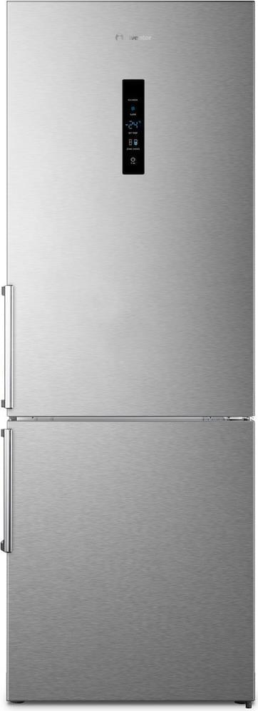 Inventor PSB20070INL Ψυγειοκαταψύκτης Υ2.00xΠ70 No Frost Inox