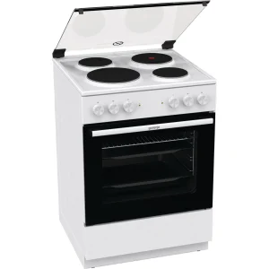 Gorenje GE6A40WB Κουζίνα 71lt με Εμαγιέ Εστίες