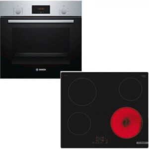 Bosch HBF154ES0 Εντοιχιζόμενος Φούρνος + PKE611BB2E Εντοιχιζόμενη Κεραμική Εστία