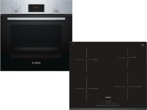 Bosch HBF154ES0 + Εστίες Επαγωγικές PIE631FB1E Σετ Εντοιχισμού
