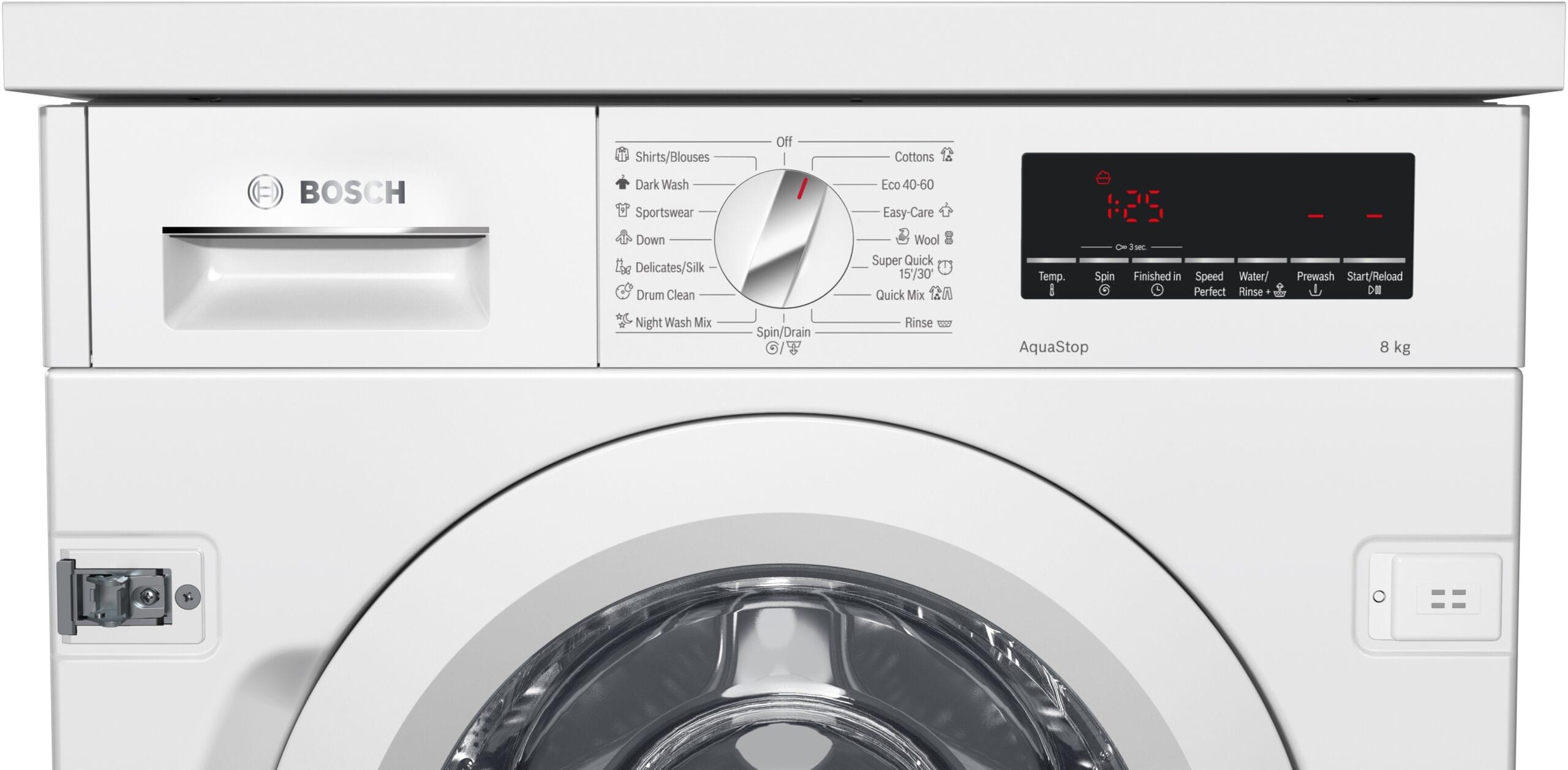 Bosch WIW28542EU Εντοιχιζόμενο πλυντήριο ρούχων 8kg - Image 2