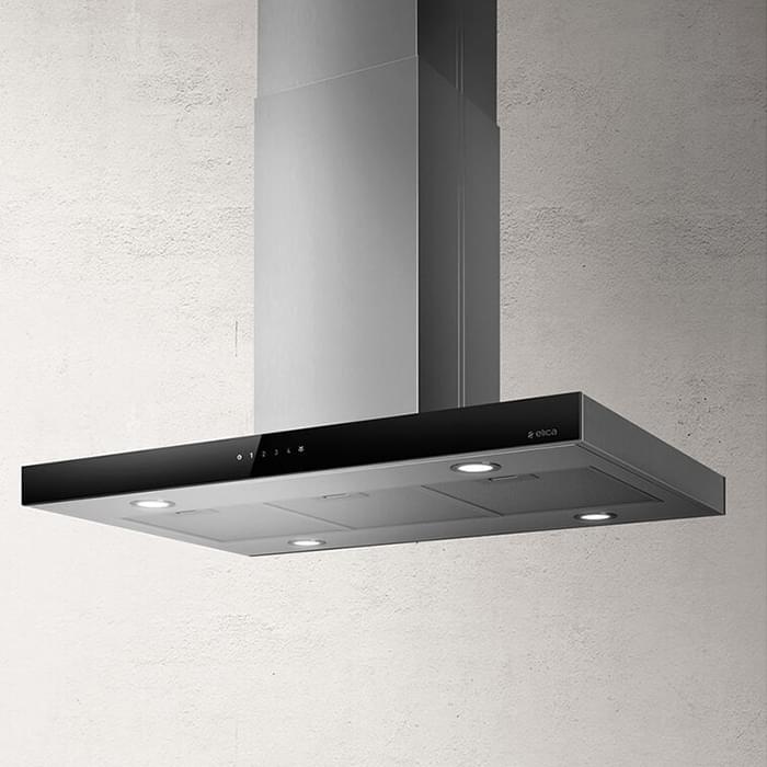 Elica Joy Island BLIX/A/90 Νησίδα-Οροφής 90cm PRF0104628A Inox/Black ΕΓΓΥΗΣΗ ΑΝΤΙΠΡΟΣΩΠΕΙΑΣ