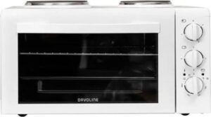 Davoline Star 4008 WH Ηλεκτρικό Φουρνάκι 38lt με 2 Εστίες