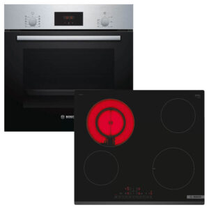 Bosch HBF154ES0 + PKF631FP3E Εντοιχιζομενο σετ