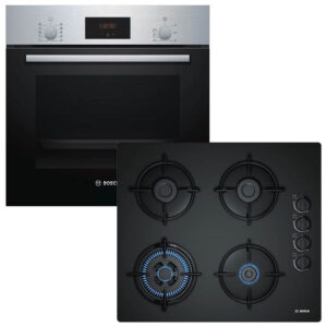 Bosch HBF154ES0 + POH6B6B10 Εντοιχιζομενο σετ