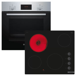 Bosch HBF134ES1 + PKE611CA3E Εντοιχιζομενο σετ