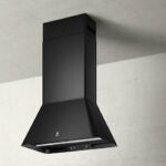 Elica Ikona BL MAT/A/60 Νησίδα-Οροφής 60cm PRF0164784 Black
