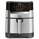Tefal Easy Fry & Grill Digit EY505 SS Φριτέζα Αέρος - Πολυμάγειρας
