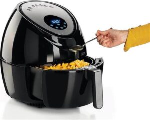 Ariete Airy Fryer 4618/00 Black Φριτέζα Αέρος