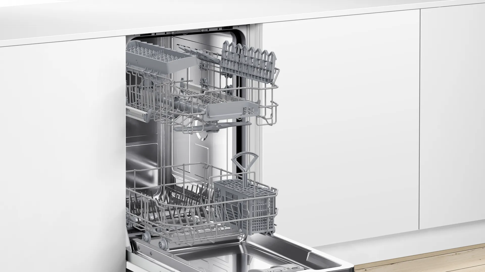 Bosch SPV2HKX42E Πλήρως Εντοιχιζόμενο Πλυντήριο Πιάτων για 10 Σερβίτσια