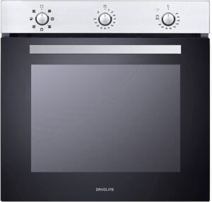 Davoline BXA 608 IX Aνεξάρτητος φούρνος 72lt Inox Anti-finger BXA 608 IX