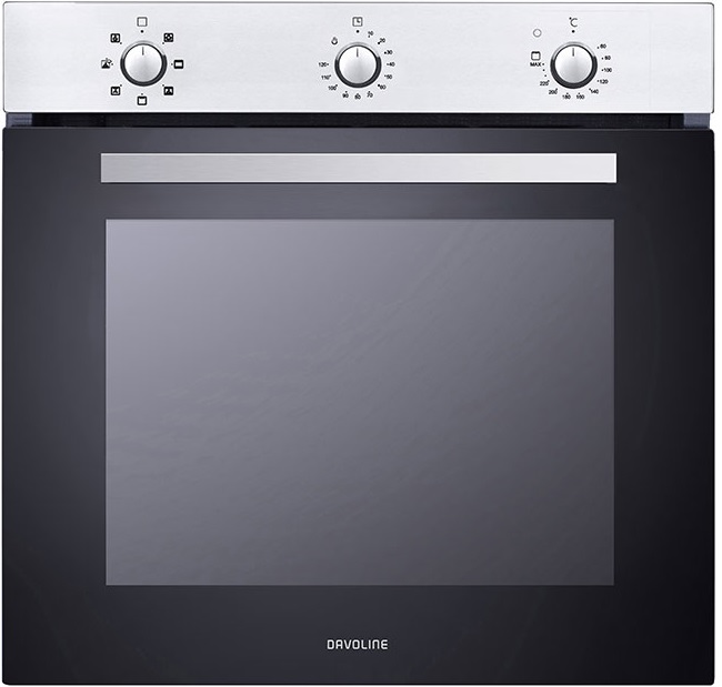 Davoline BXA 608 IX Aνεξάρτητος φούρνος 72lt Inox Anti-finger BXA 608 IX