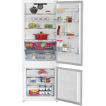 Beko BCNE400E40SN Εντοιχιζόμενος Ψυγειοκαταψύκτης 370lt NoFrost