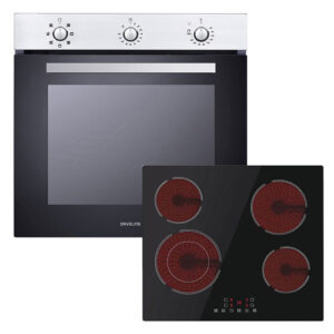 Davoline BXA 608 IX + BVC6005 Σετ Φούρνος άνω Πάγκου