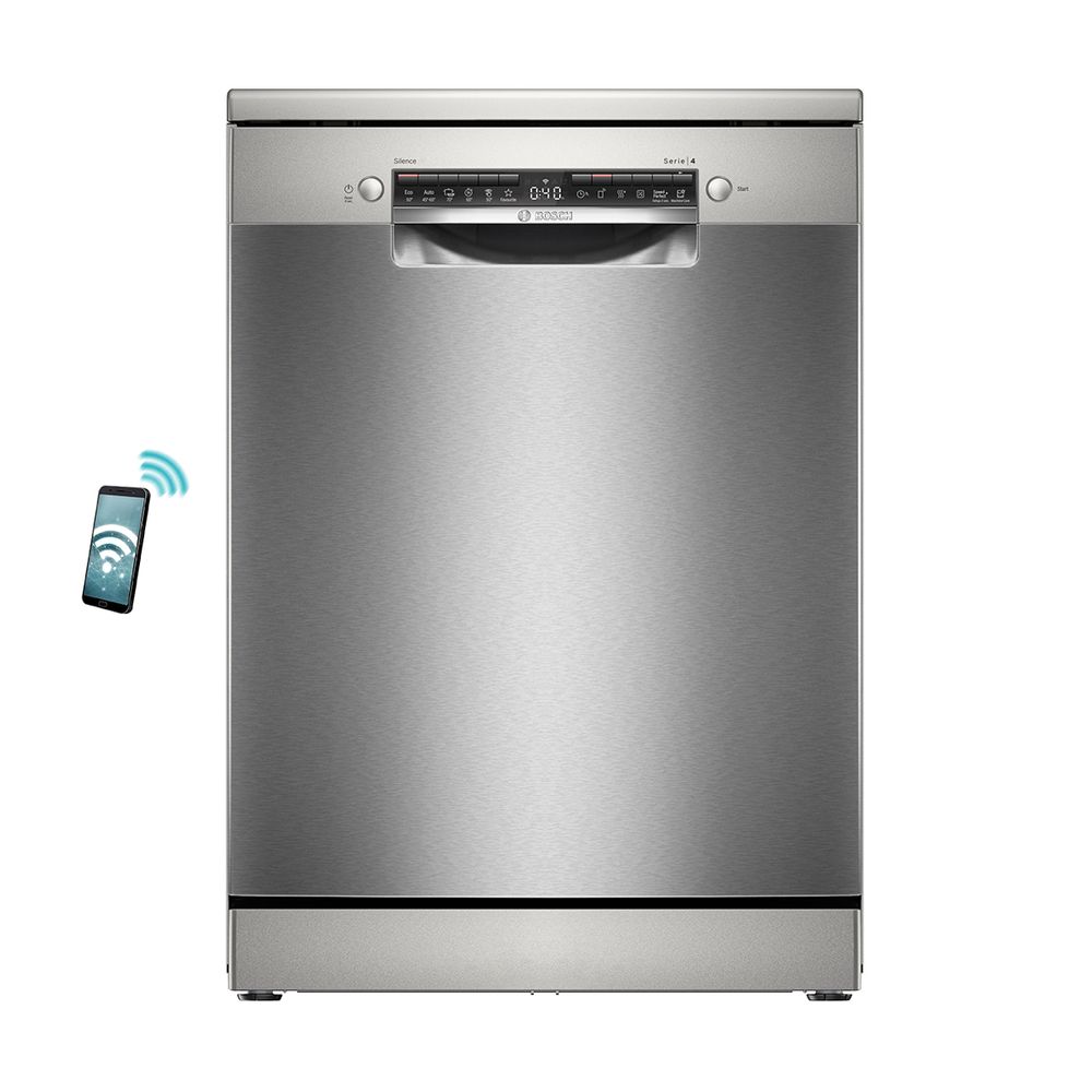 Bosch SMS4HVI00E Ελεύθερο Πλυντήριο Πιάτων για 14 Σερβίτσια