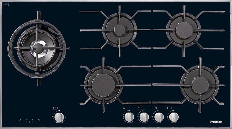 Miele KM 3054-1 Εστία Αερίου Αυτόνομη 95cm Black 4002516127611