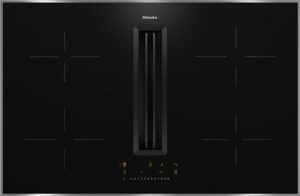 Miele KMDA 7272 FR-A Επαγωγική Εστία Αυτόνομη με Απορροφητήρα 80cm Μαύρη